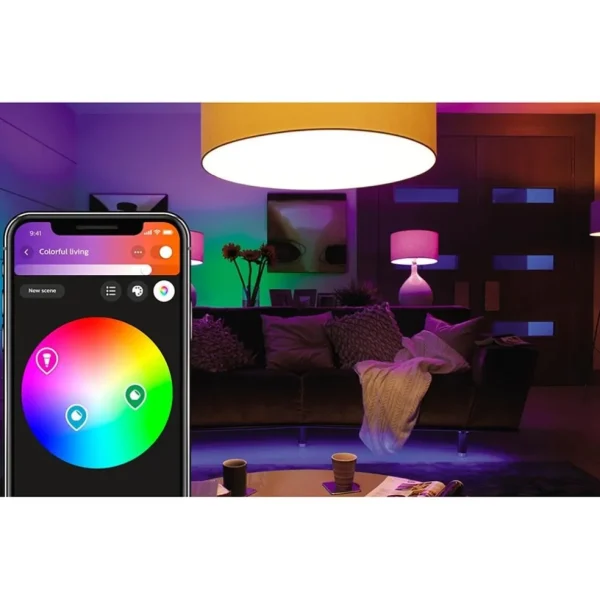Cheap Straluma Philips Hue white and color ambiance E14 lamp 2-pack