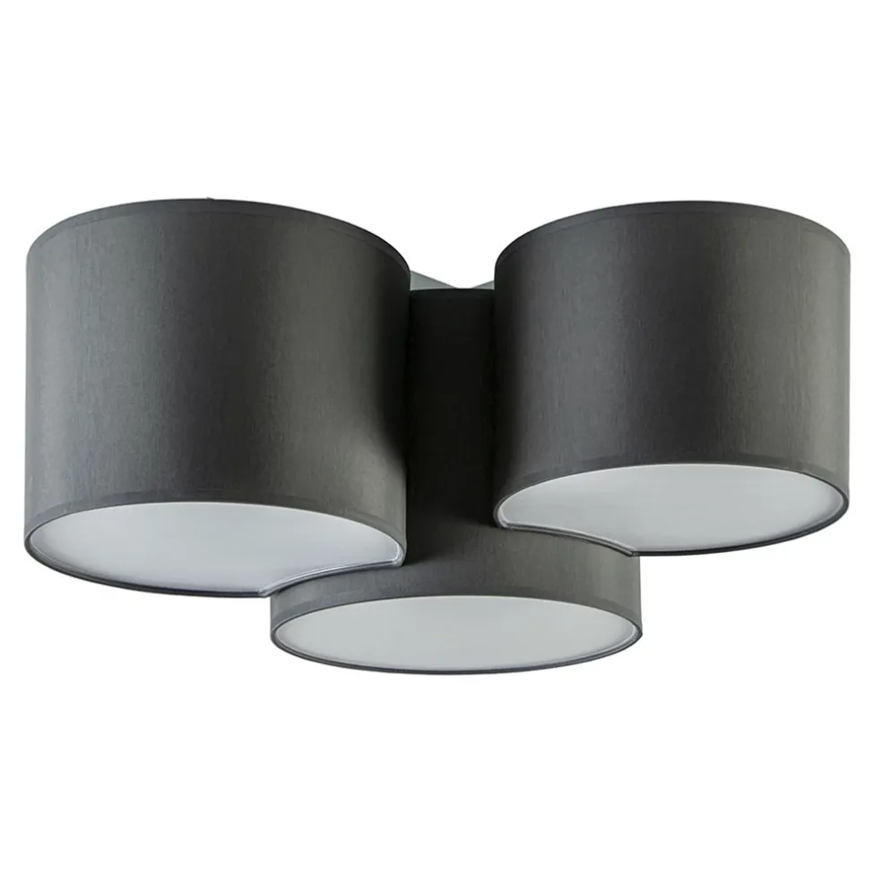 plafondlamp__kappen_grijs_0.webp Discount Straluma Plafondlamp 3 kappen grijs