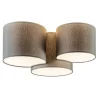 plafondlamp__kappen_grijs_1.webp Discount Straluma Plafondlamp 3 kappen grijs