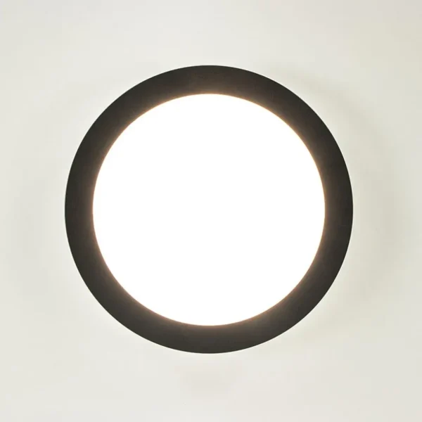 plafondlamp_anne_cm_zwart_3.webp Best Sale Straluma Plafondlamp Anne 26cm zwart 3-switchdim