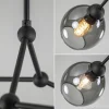 plafondlamp_armen_zwartsm_3.webp Hot Straluma Plafondlamp 4-armen zwart+smoke bolglas