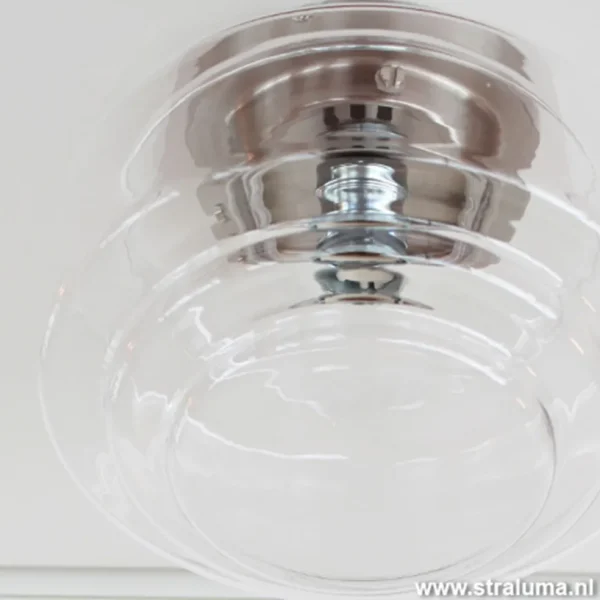 plafondlamp_art_deco_held_1.webp Discount Straluma Plafondlamp Art Deco helder glas