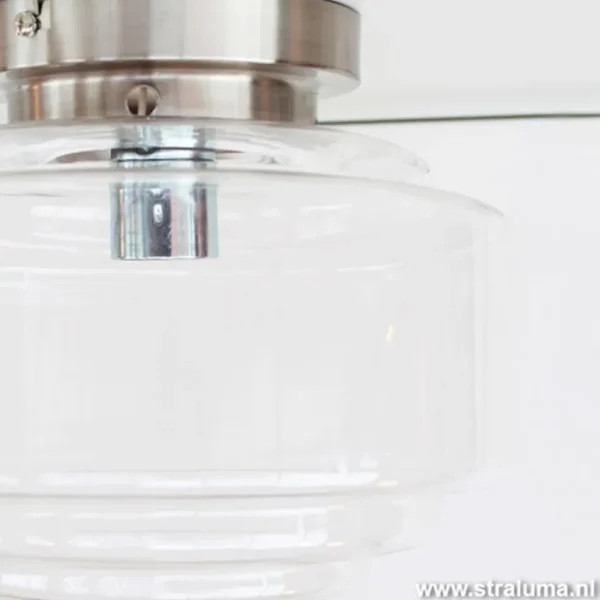 plafondlamp_art_deco_held_3.webp Discount Straluma Plafondlamp Art Deco helder glas