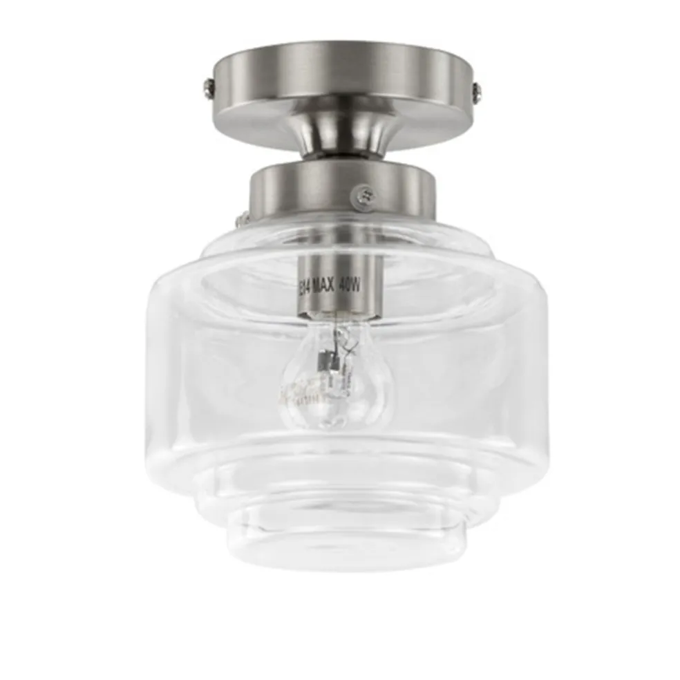 plafondlamp_art_deco_klei_0.webp Sale Straluma Plafondlamp Art Deco klein helder glas
