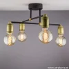 Best Sale Straluma *Plafondlamp basic 4L e27 zwart/brons