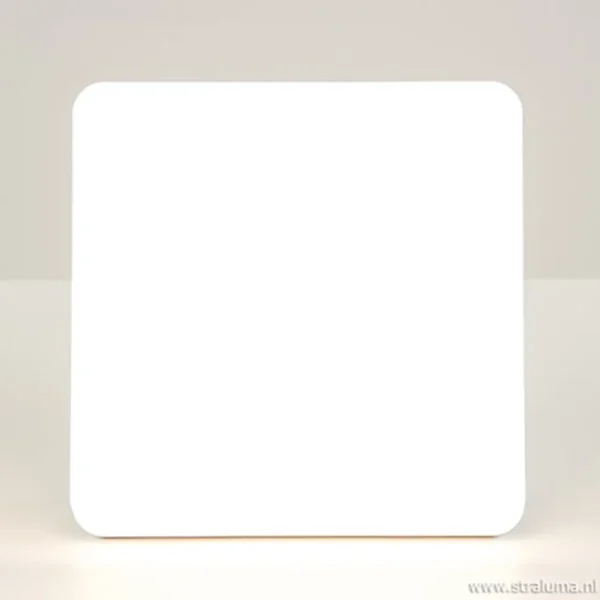 Hot Straluma Plafondlamp Basic Square 26cm wit