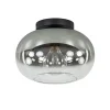 plafondlamp_bellini_zwart_0.webp Discount Straluma Plafondlamp Bellini zwart/smoke gradient glas