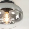 plafondlamp_bellini_zwart_2.webp Discount Straluma Plafondlamp Bellini zwart/smoke gradient glas