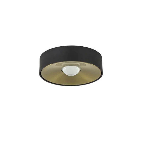 plafondlamp_bright__zwart_0.webp Best Straluma Plafondlamp Bright 15 zwart/matgoud