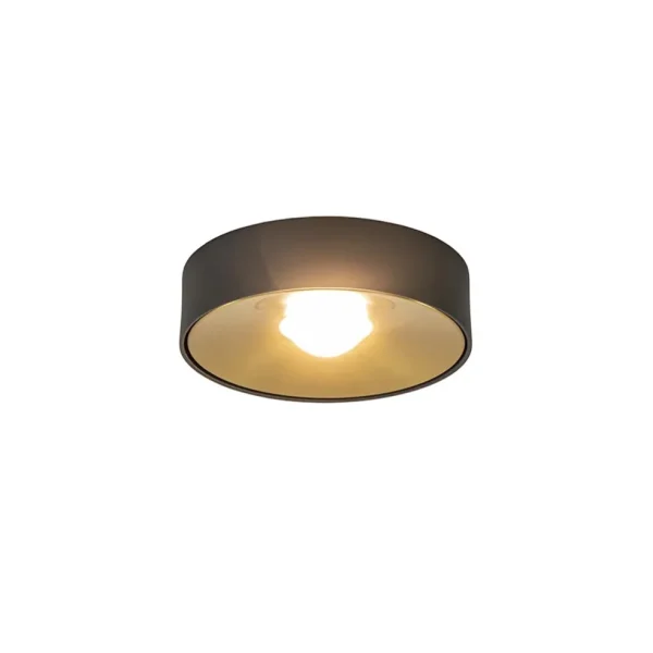 plafondlamp_bright__zwart_1.webp Best Straluma Plafondlamp Bright 15 zwart/matgoud