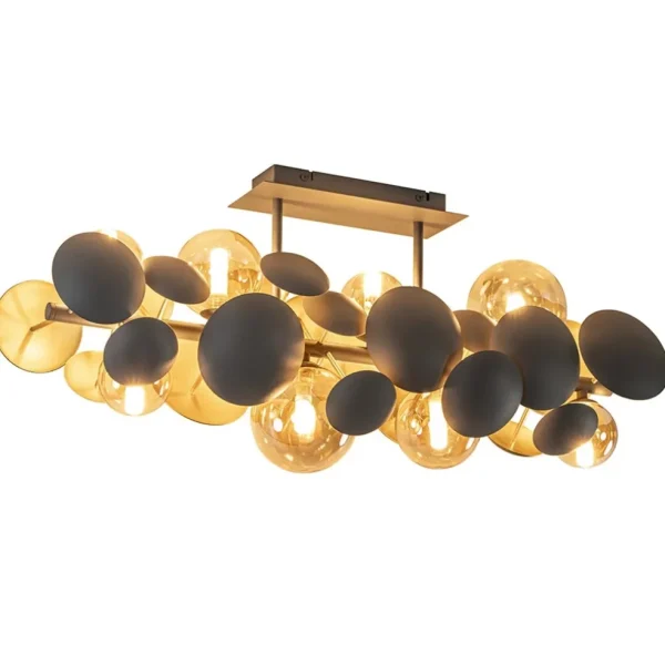 plafondlamp_bubble_l_cm_a_1.webp Discount Straluma Plafondlamp Bubble 8l 76cm amber/grijs
