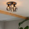 plafondlamp_cambio_l_zwar_4.webp Outlet Straluma Plafondlamp Cambio 3L zwart + smoke glas