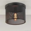 plafondlamp_cilinder_gaas_1.webp Cheap Straluma Plafondlamp cilinder gaas zwart 30cm