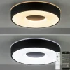 plafondlamp_coin__zwart___2.webp Sale Straluma Plafondlamp Coin 38 zwart + remote CCT