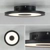 plafondlamp_disc_cm_zwart_1.webp Best Straluma **Plafondlamp disc 26cm zwart 3-step dim