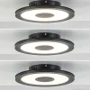 plafondlamp_disc_cm_zwart_3.webp Best Straluma **Plafondlamp disc 26cm zwart 3-step dim