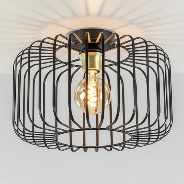 plafondlamp_draad_cilinde_1-1.webp Store Straluma Plafondlamp draad cilinder zwart/brons