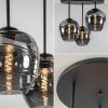 plafondlamp_fantasy_apple_2.webp Sale Straluma Plafondlamp Fantasy Apple 3L zwart/smoke