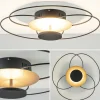 plafondlamp_fiore_zwartgo_1.webp Clearance Straluma Plafondlamp Fiore zwart/goud 3-step dim