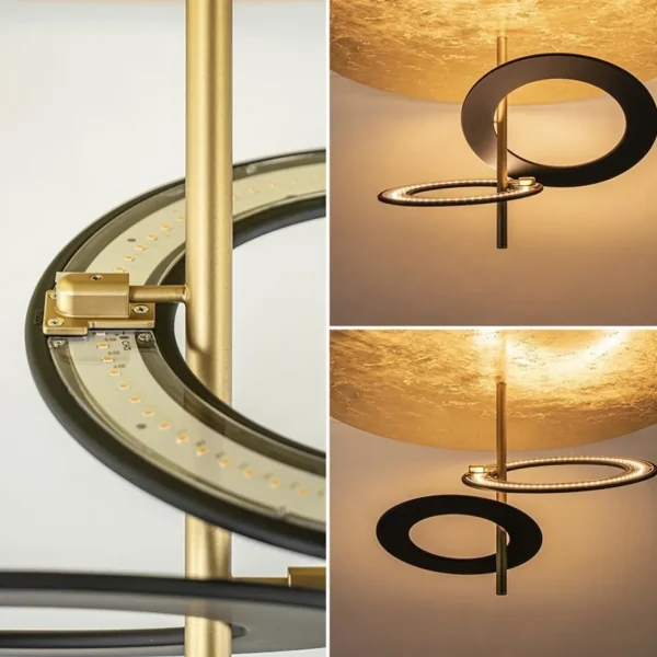 plafondlamp_hula_hoop_gol_2.webp Clearance Straluma Plafondlamp Hula Hoop gold leaf/black