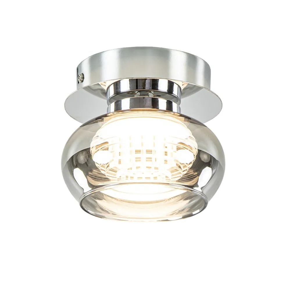 plafondlamp_klein_chroom__0.webp Cheap Straluma Plafondlamp klein chroom met smoke glas