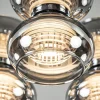 Hot Straluma Plafondlamp 3-L chroom/smoke 3-step dim.