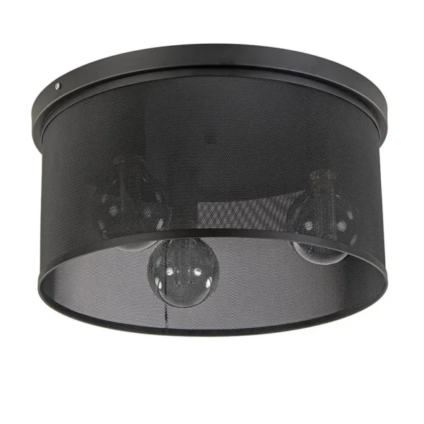 plafondlamp_l_cilinder_ga_0.webp Fashion Straluma Plafondlamp 3L cilinder gaas zwart 44cm