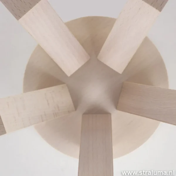 plafondlamp_lichts_houtci_2.webp Shop Straluma Plafondlamp 5-lichts hout/cilinderkap wit