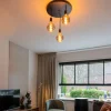 Best Straluma Plafondlamp 3-lichts zwart ex. e27