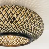 plafondlamp_maze_bamboezw_2.webp Best Straluma Plafondlamp Maze bamboe/zwart 40cm
