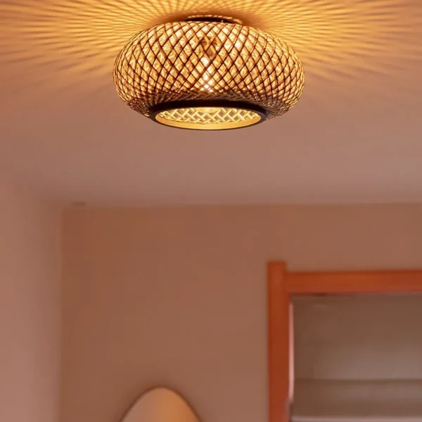 plafondlamp_maze_bamboezw_4.webp Best Straluma Plafondlamp Maze bamboe/zwart 40cm