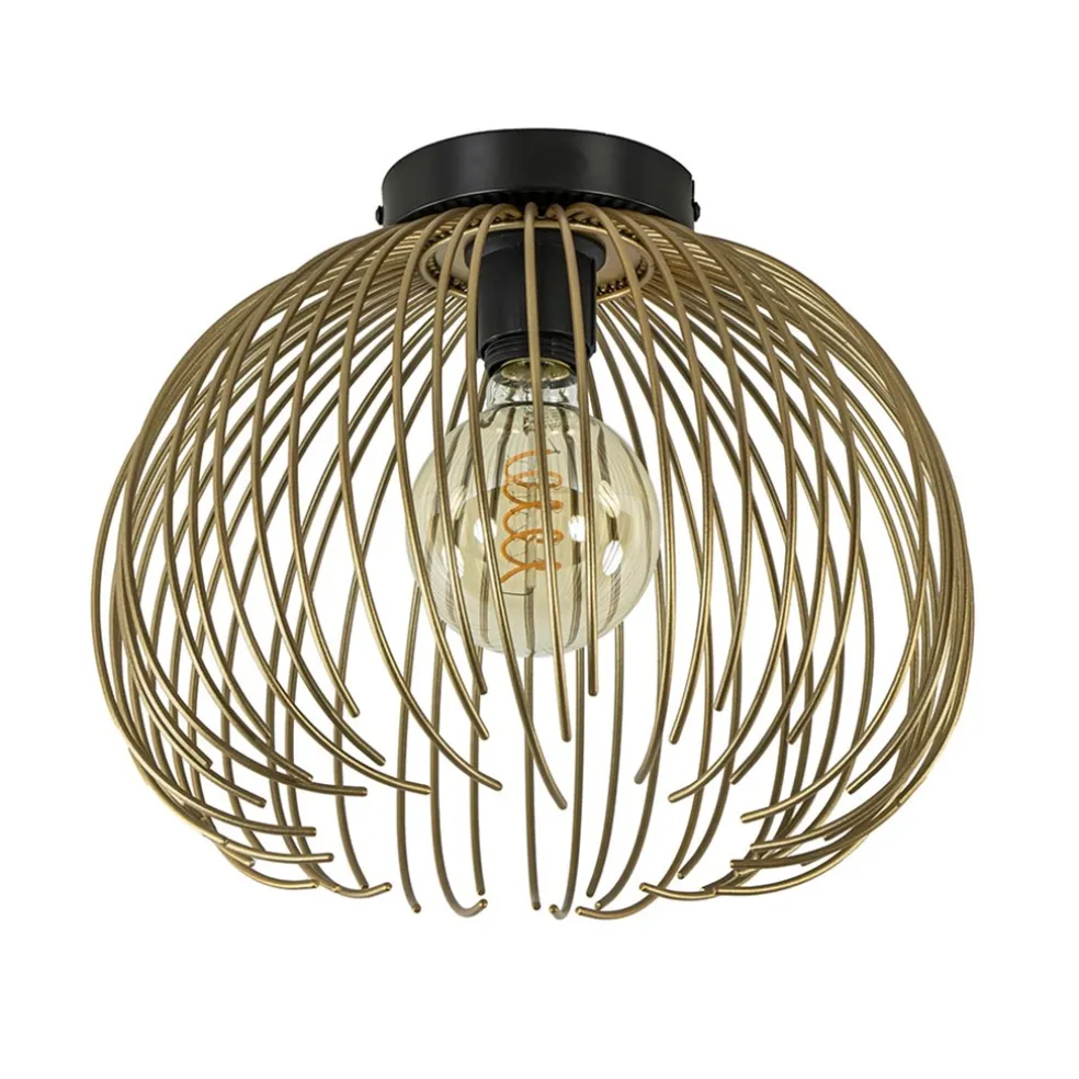 plafondlamp_nest_matgoudz_0.webp Cheap Straluma Plafondlamp Nest matgoud/zwart