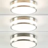plafondlamp_nikkelglas_ip_1.webp Fashion Straluma Plafondlamp nikkel/glas IP44 3-step dim.