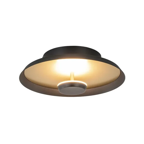 plafondlamp_oro_cm_zwartg_1.webp Cheap Straluma Plafondlamp Oro 25cm zwart/goud