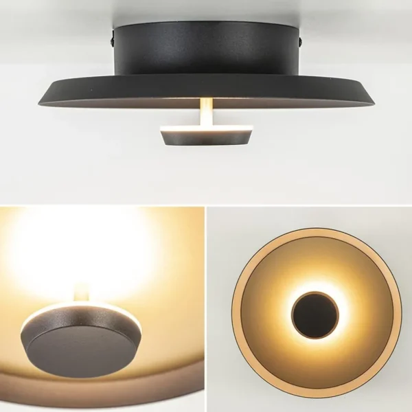 plafondlamp_oro_cm_zwartg_3.webp Cheap Straluma Plafondlamp Oro 25cm zwart/goud