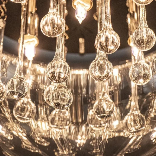 plafondlamp_pearl_raindro_3.webp Fashion Straluma Plafondlamp Pearl Raindrops smokey glas