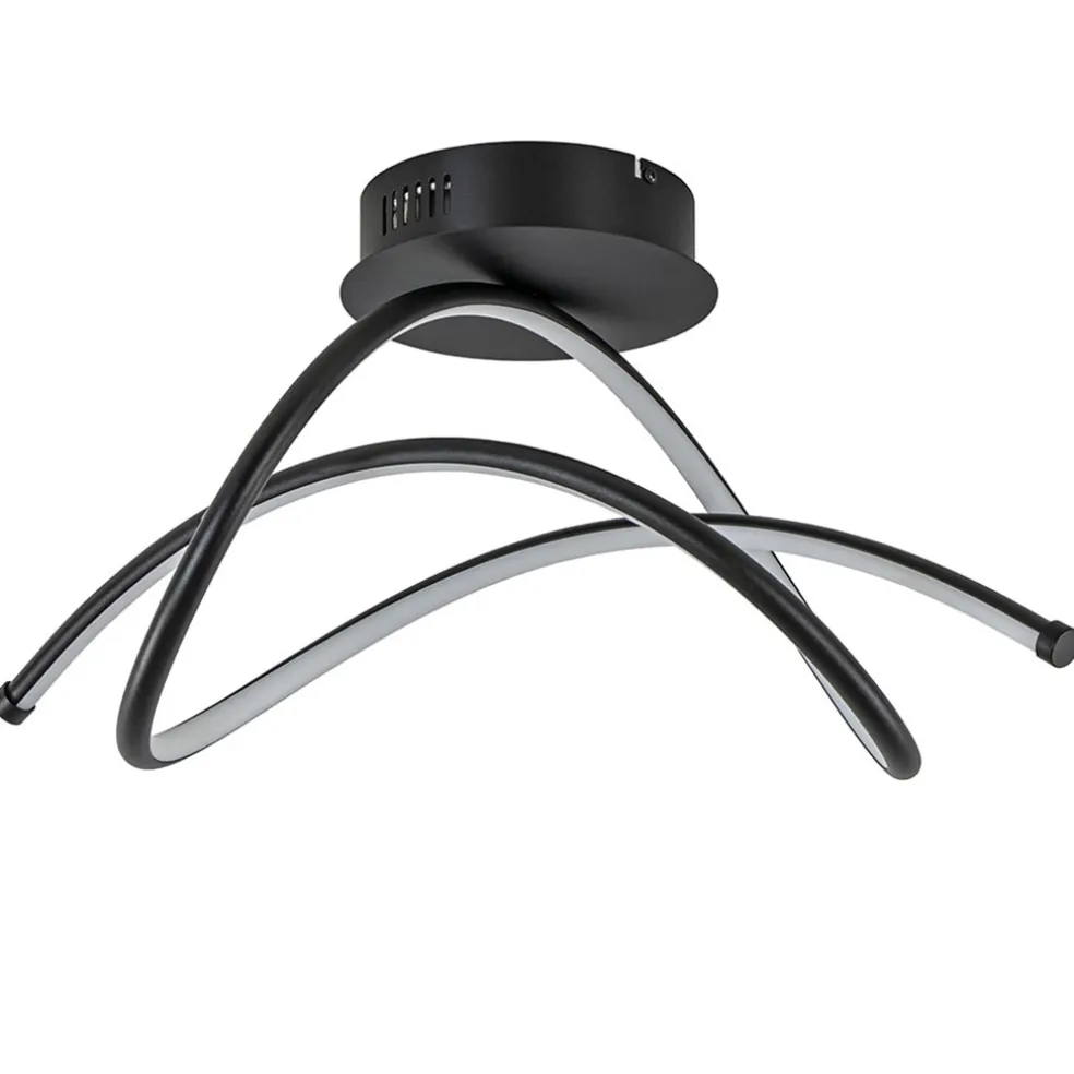 plafondlamp_plaza_zwart_s_0.webp Store Straluma Plafondlamp Plaza zwart 3-switchdim