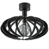 plafondlamp_plywood_zwart_0.webp Discount Straluma Plafondlamp Plywood zwart hout