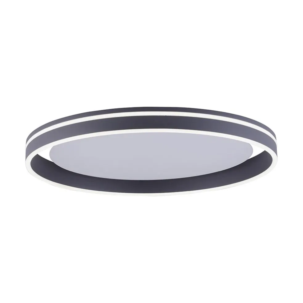 Online Straluma Plafondlamp Q-Vito 59 zwart smart+remote