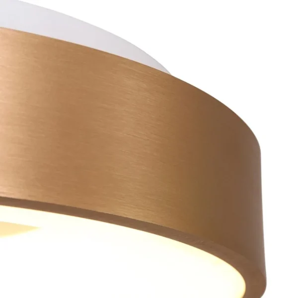 Best Sale Straluma Plafondlamp Ringlede 38cm matgoud