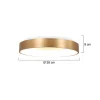 Best Sale Straluma Plafondlamp Ringlede 38cm matgoud