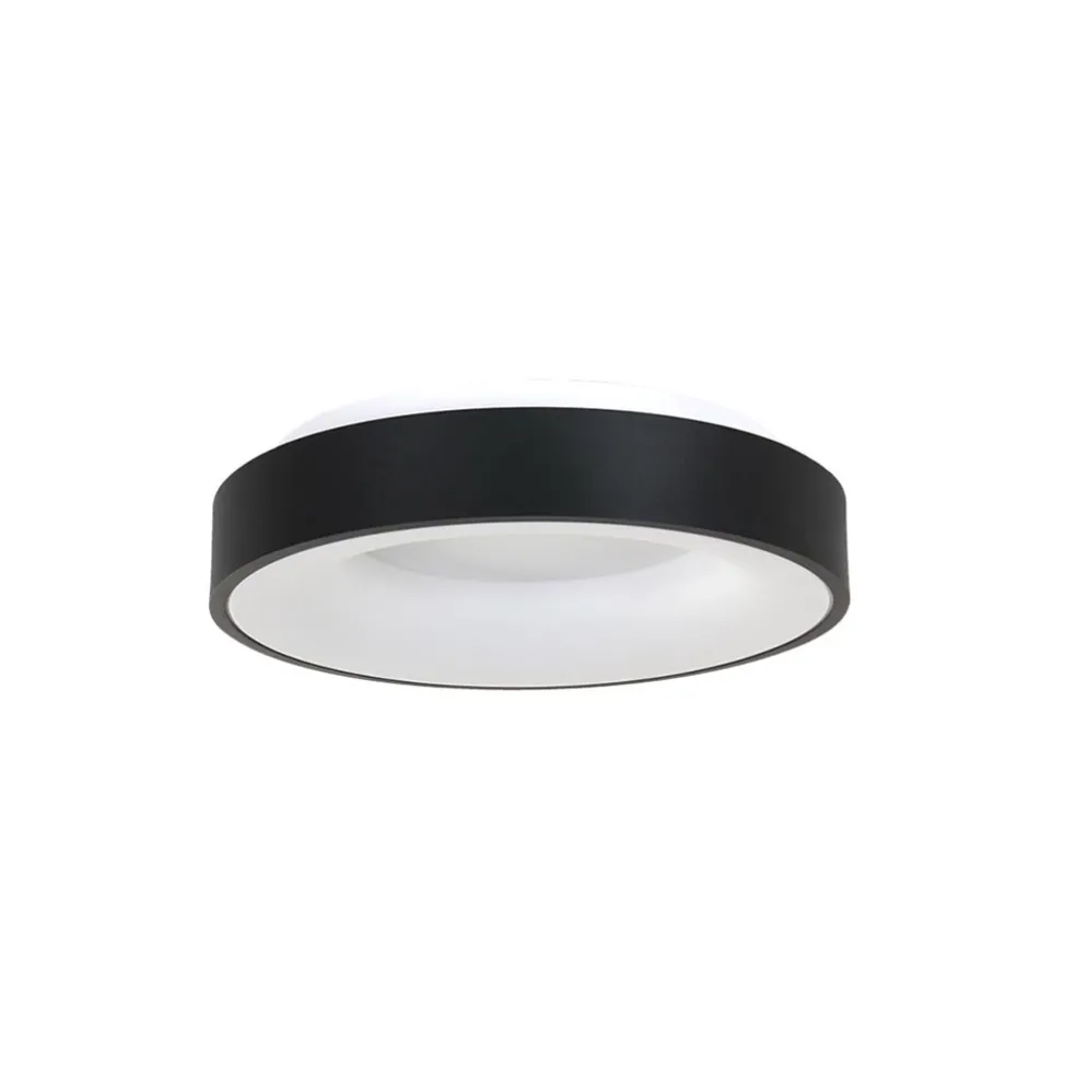 Fashion Straluma Plafondlamp Ringlede zwart