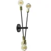 plafondlamp_sticks_l_zwar_0.webp New Straluma Plafondlamp Sticks 4L zwart/goud excl. e27 l.b.