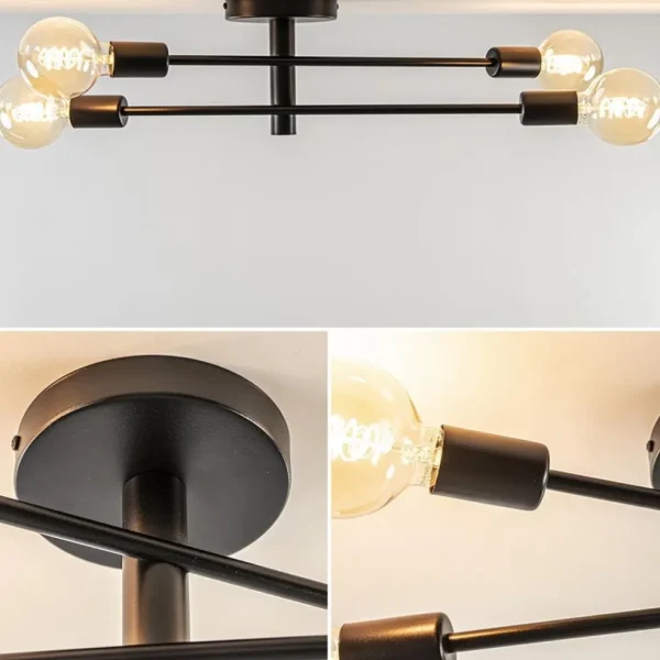 plafondlamp_sticks_l_zwar_2-1.webp New Straluma Plafondlamp Sticks 4L zwart excl. e27