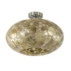 plafondlamp_ufo_goud_sche_0.webp Fashion Straluma Plafondlamp Ufo goud schelpen 40cm