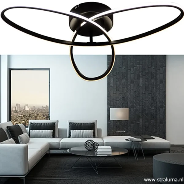 plafondlamp_v_eclips_zwar_4.webp Cheap Straluma Plafondlamp 3-v eclips zwart 3-st.dimb.