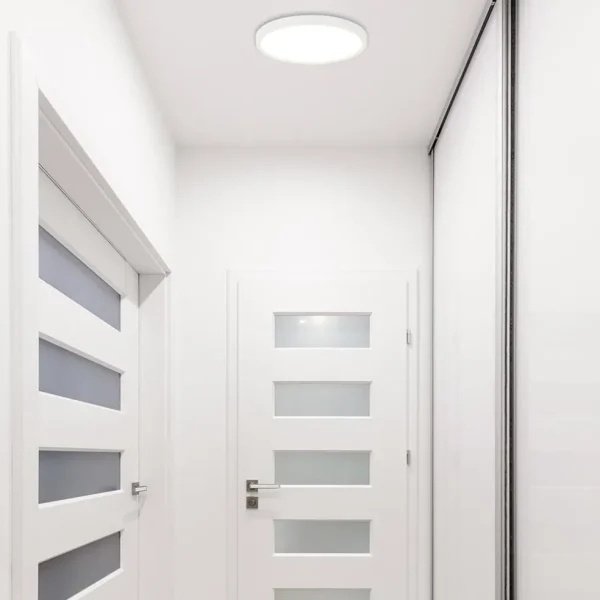 Outlet Straluma Plafondlamp wit met bewegingssensor