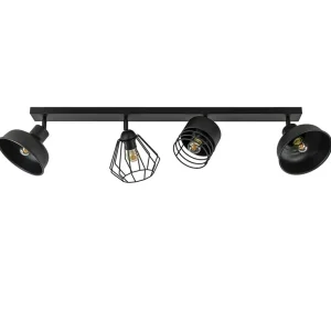 plafondlamp_zwart_met_ver_0.webp Sale Straluma Plafondlamp zwart met verschillende kappen