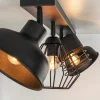 plafondlamp_zwart_met_ver_3.webp Sale Straluma Plafondlamp zwart met verschillende kappen