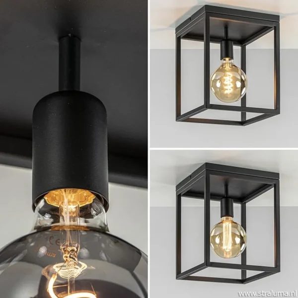 plafondlamp_zwart_open_fr_3.webp Cheap Straluma Plafondlamp zwart open frame